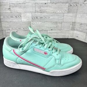 Adidas Originals Men's size 10 Continental 80 Ice Mint Green Athletic Shoes‎